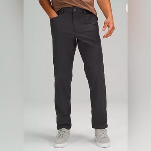 Lululemon Men’s ABC Pants in Obsidian/Dark Grey Warpstreme - 31W 32L